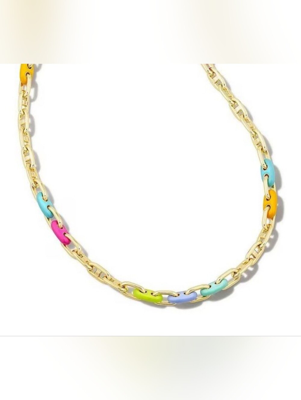 NWOT Bailey Chain Necklace Gold in Multi Mix